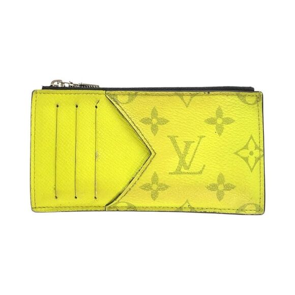 Pre Loved louis vuitton Men yellow | yellow Card Holder - Picture 1 of 8